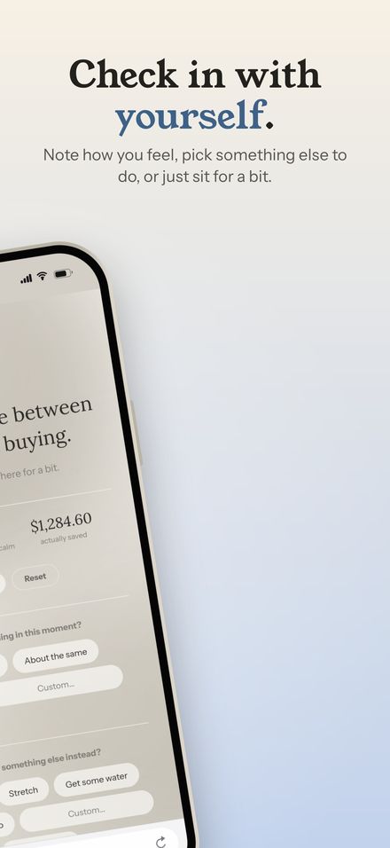 Check in with yourself. The Quiet Place's mood check-in and things to do instead.